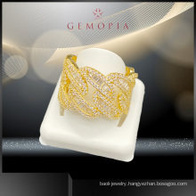 Fashion Design Gold Diamond Ring